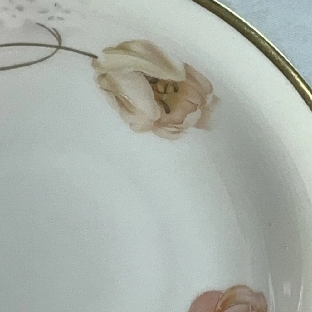 Antique Prov Saxe ES Germany Serving Bowl 10